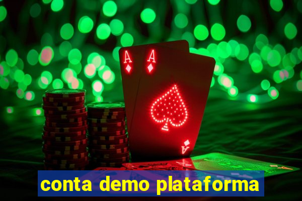 conta demo plataforma